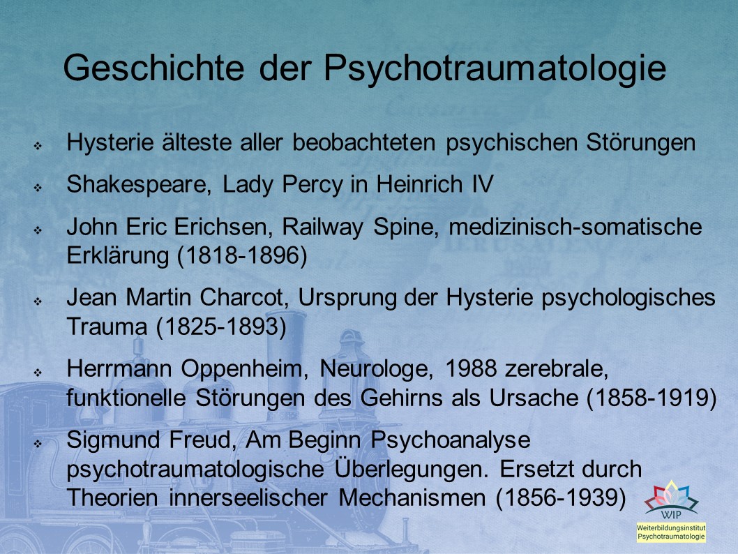 2 FRAGENKATALOG Geschichte der Psychotraumatologie ...